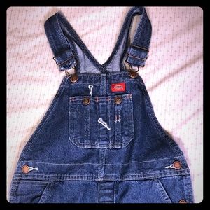 Dickies Boys Denim Overalls